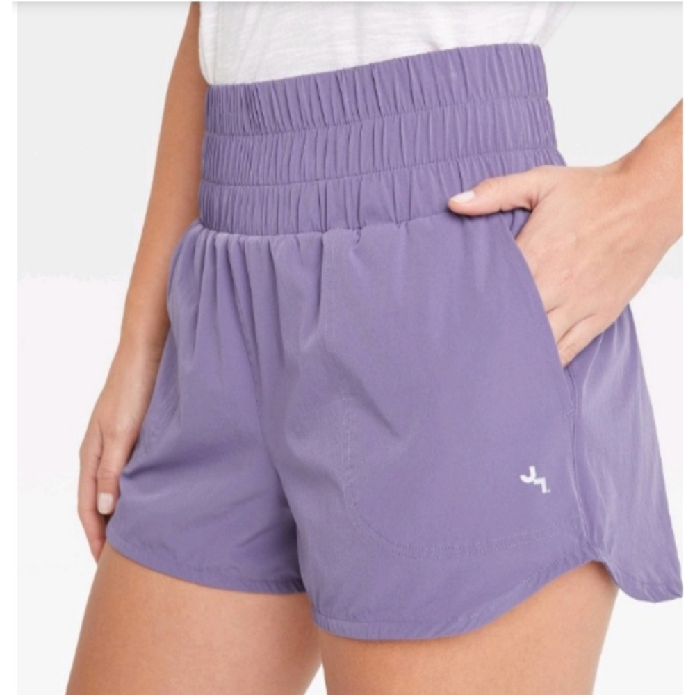 JoyLab High-Rise Woven Shorts 3"
